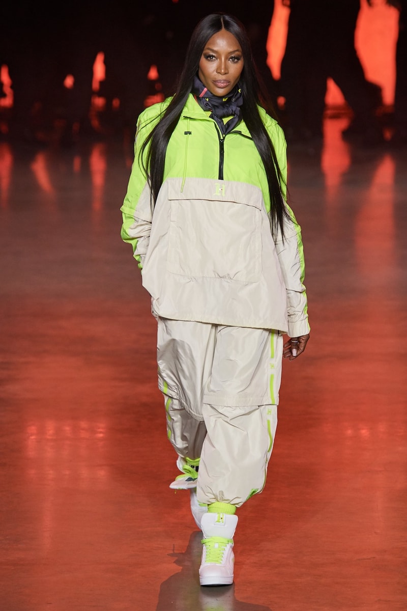 tommy hilfiger tommynow parris goebel london fashion week spring summer collection naomi campbell img models