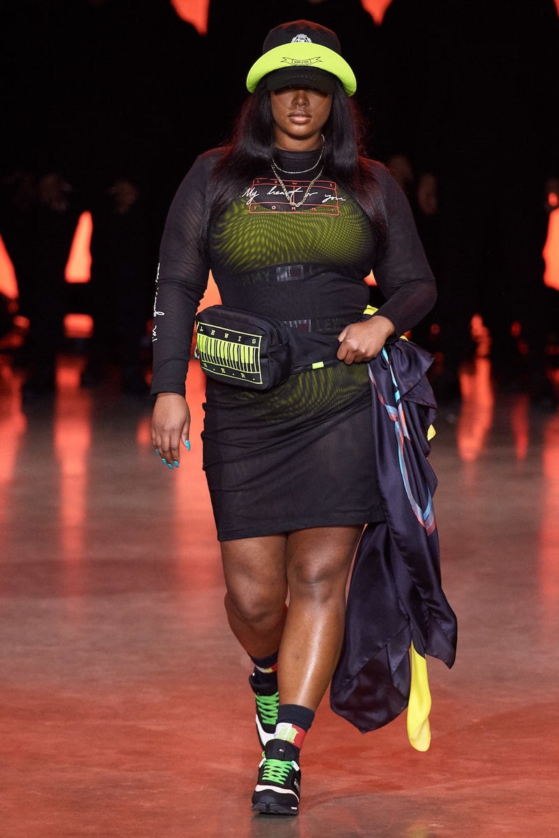 tommy hilfiger tommynow parris goebel london fashion week spring summer collection naomi campbell img models