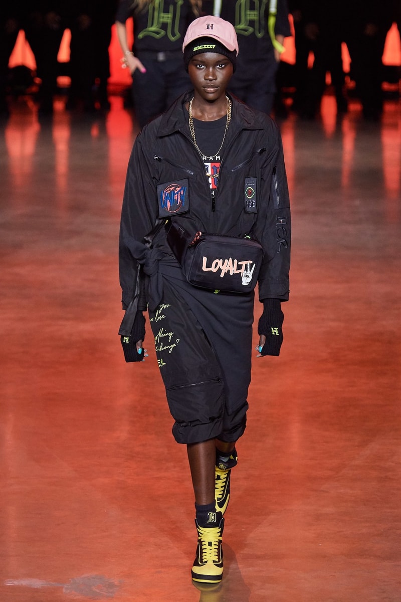 tommy hilfiger tommynow parris goebel london fashion week spring summer collection naomi campbell img models