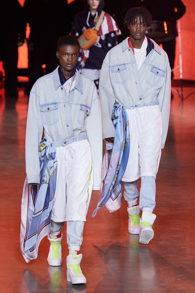 tommy hilfiger tommynow parris goebel london fashion week spring summer collection naomi campbell img models