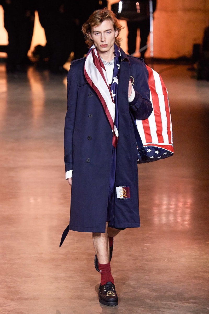tommy hilfiger tommynow parris goebel london fashion week spring summer collection naomi campbell img models