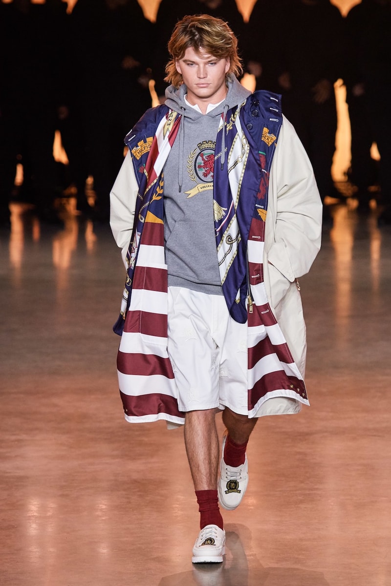 tommy hilfiger tommynow parris goebel london fashion week spring summer collection naomi campbell img models