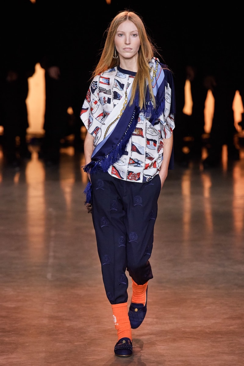 tommy hilfiger tommynow parris goebel london fashion week spring summer collection naomi campbell img models
