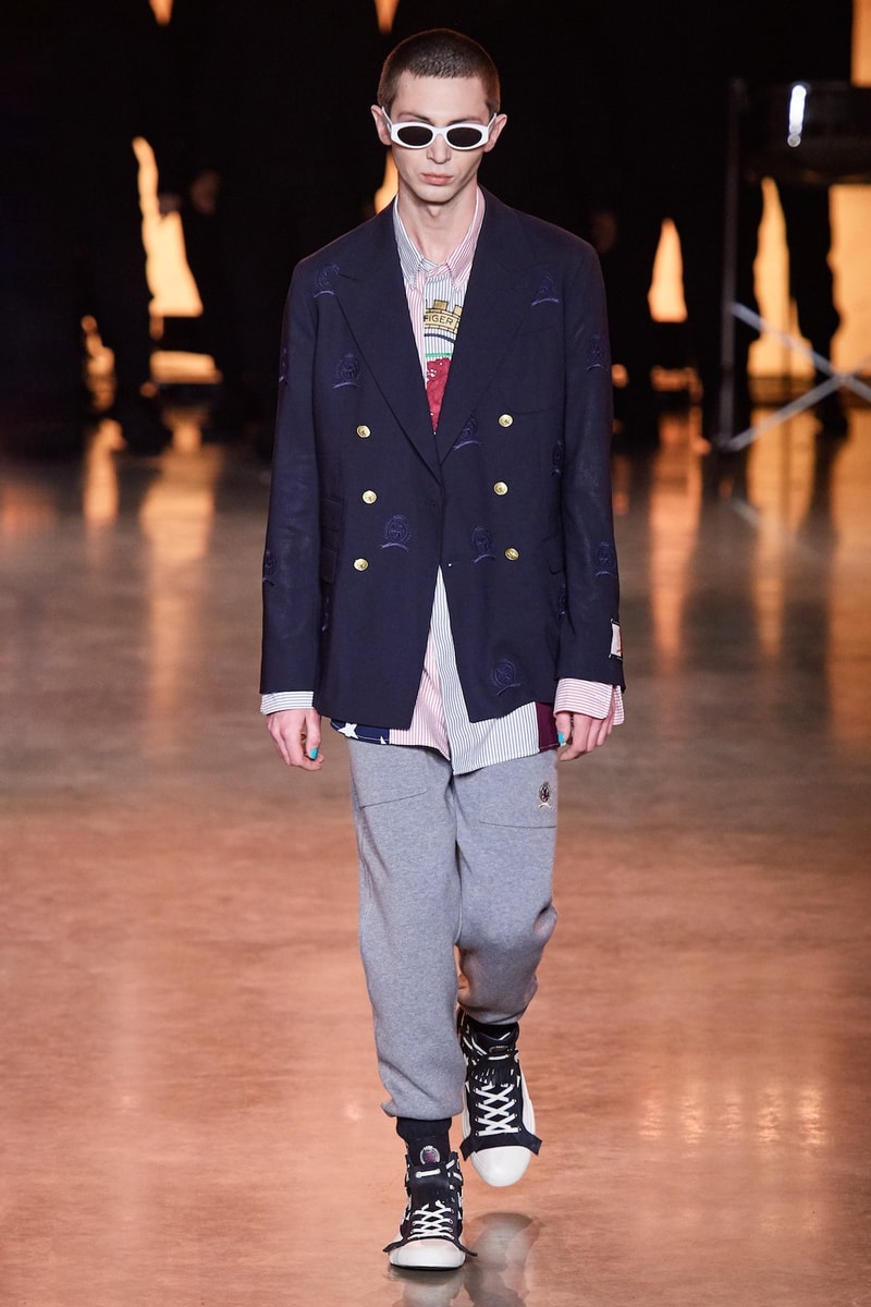tommy hilfiger tommynow parris goebel london fashion week spring summer collection naomi campbell img models