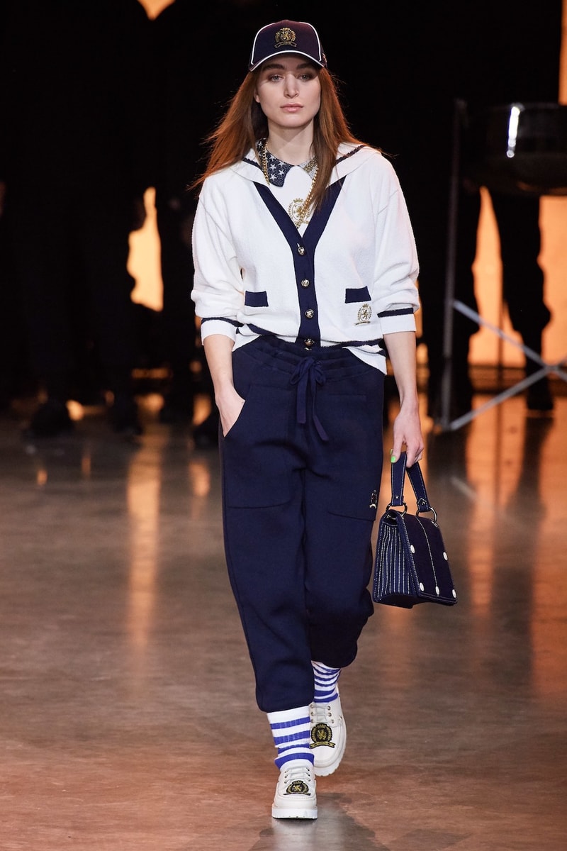 tommy hilfiger tommynow parris goebel london fashion week spring summer collection naomi campbell img models