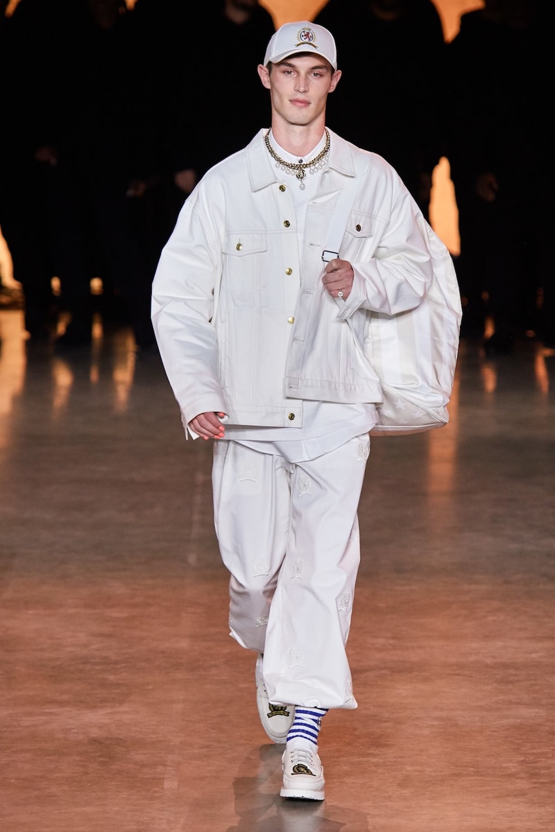 tommy hilfiger tommynow parris goebel london fashion week spring summer collection naomi campbell img models