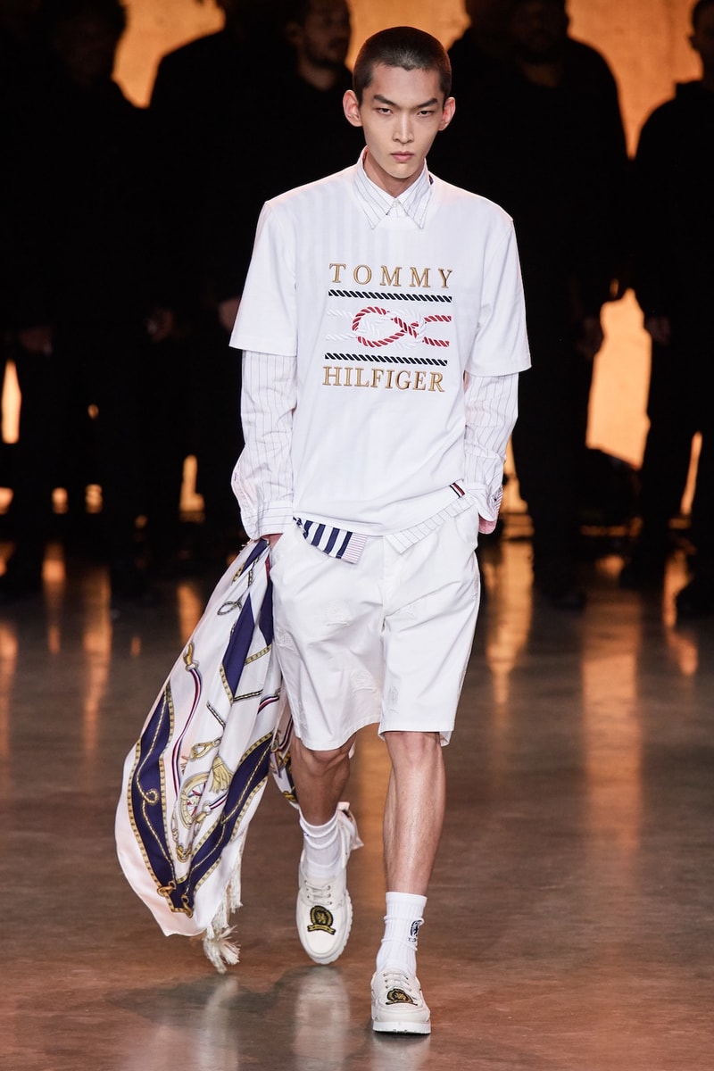 tommy hilfiger tommynow parris goebel london fashion week spring summer collection naomi campbell img models