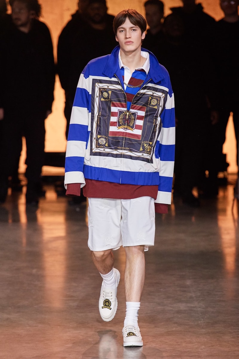 tommy hilfiger tommynow parris goebel london fashion week spring summer collection naomi campbell img models