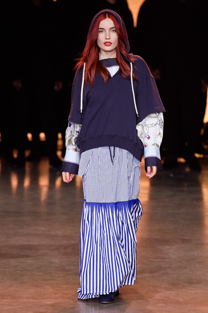 tommy hilfiger tommynow parris goebel london fashion week spring summer collection naomi campbell img models