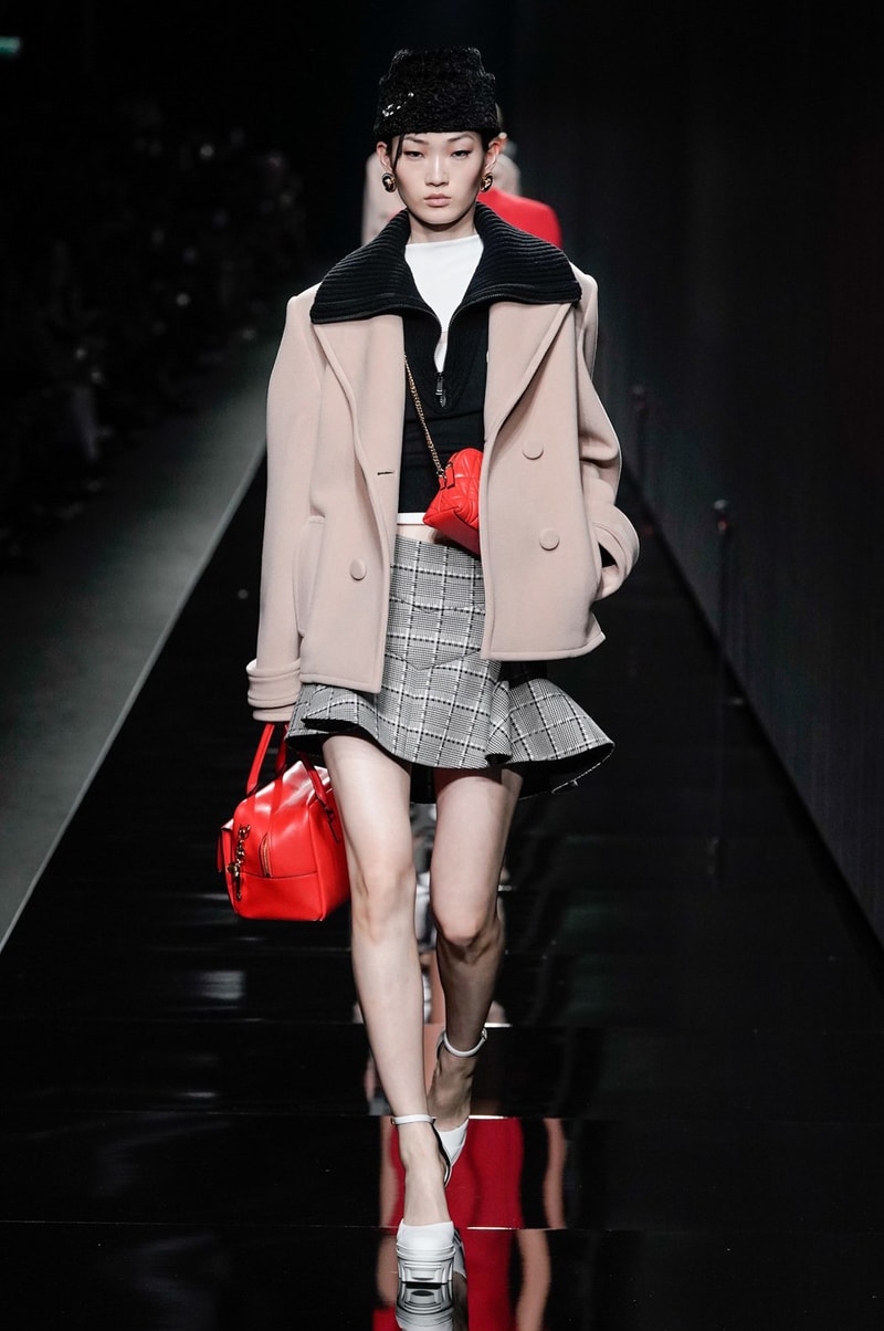 Versace Fall/Winter 2020 Collection Runway Show Jacket Beige