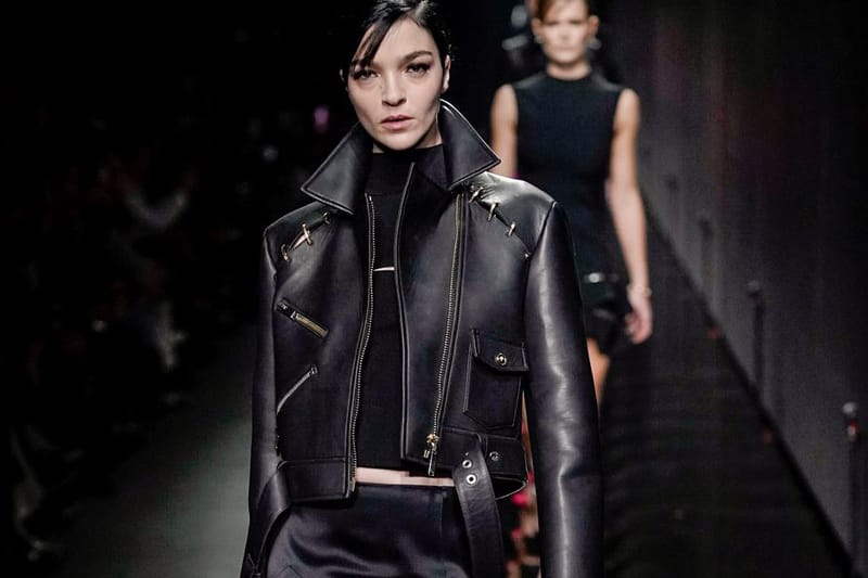 Versace FW20 Goes (Mostly) Back to Black