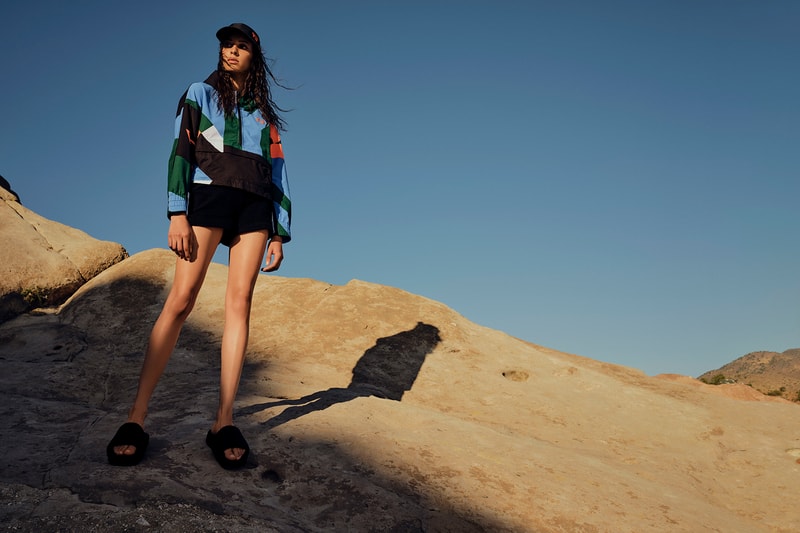 Y-3 Spring Summer 2020 Collection Drop 4 Swim Campaign Adilette Sandals