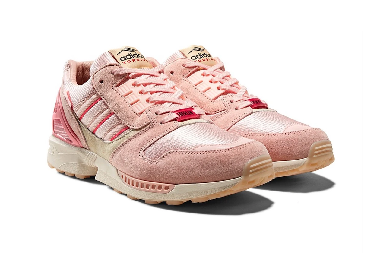 adidas zx 8000 sneakers kirschblutenallee pack pink blue grey release hanami yozakura festival sneakerhead footwear shoes