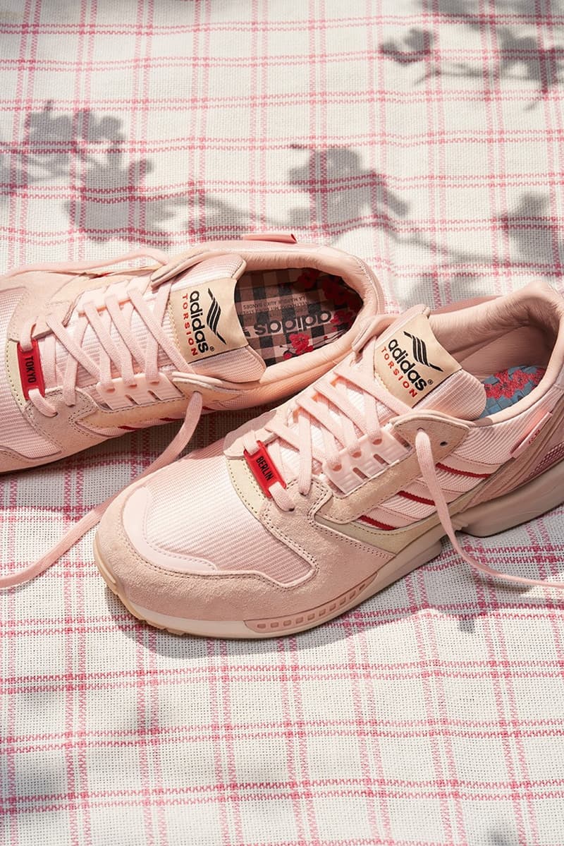 adidas gazelle silver green womens Adidas Hand Painted Cherry Blossom main image 1