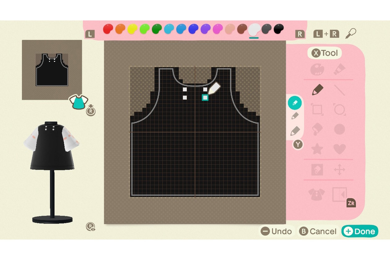 dress animal crossing pro design patterns Animal Crossing designs Starry Dress Tutorial