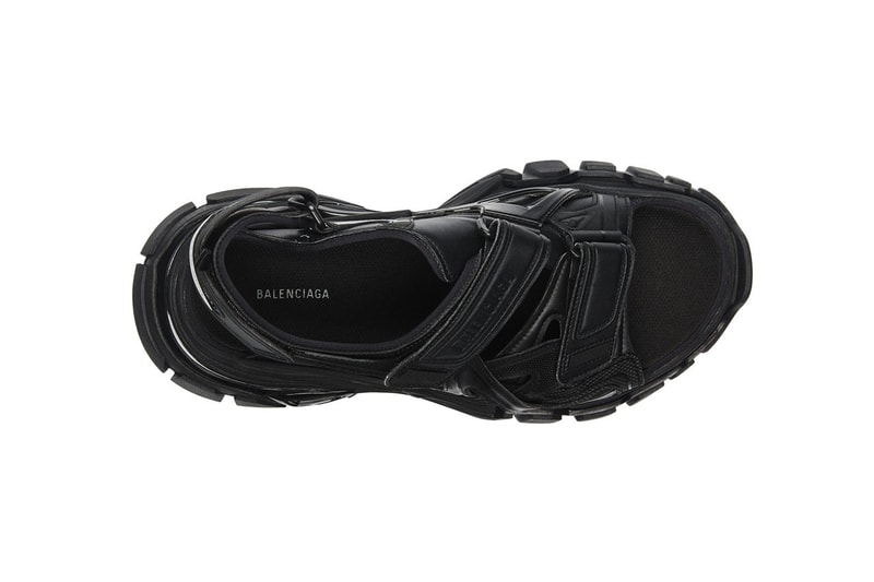 balenciaga track sandals chunky spring summer footwear release date