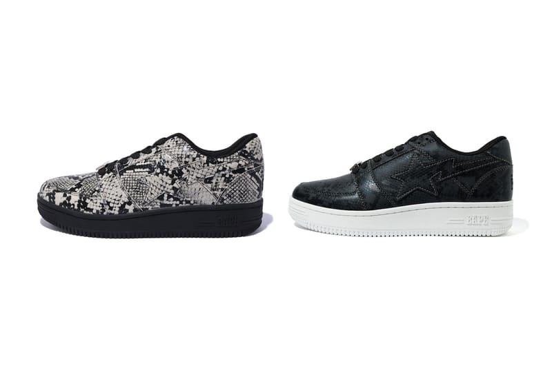 Take a Look at BAPE's New Snakeskin BAPE STA