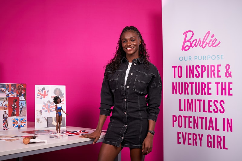 barbie dina asher smith shero doll international womens day dream gap project female empowerment athlete world champion