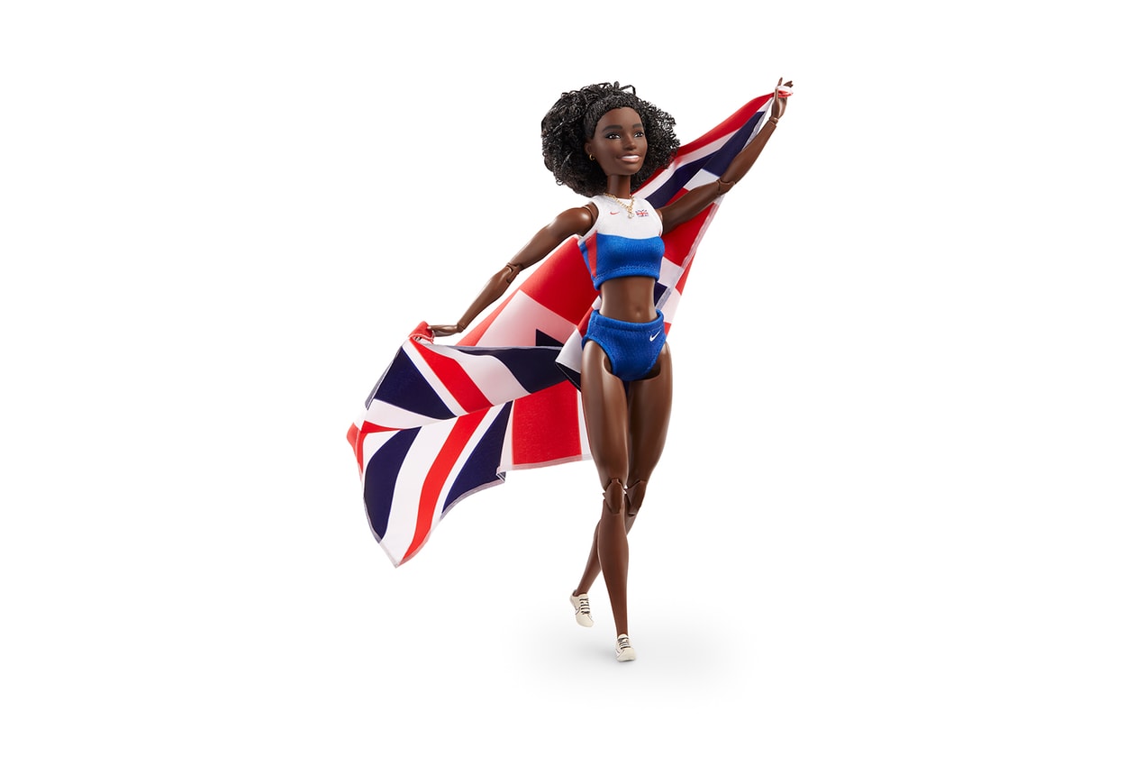 barbie dina asher smith shero doll international womens day dream gap project female empowerment athlete world champion