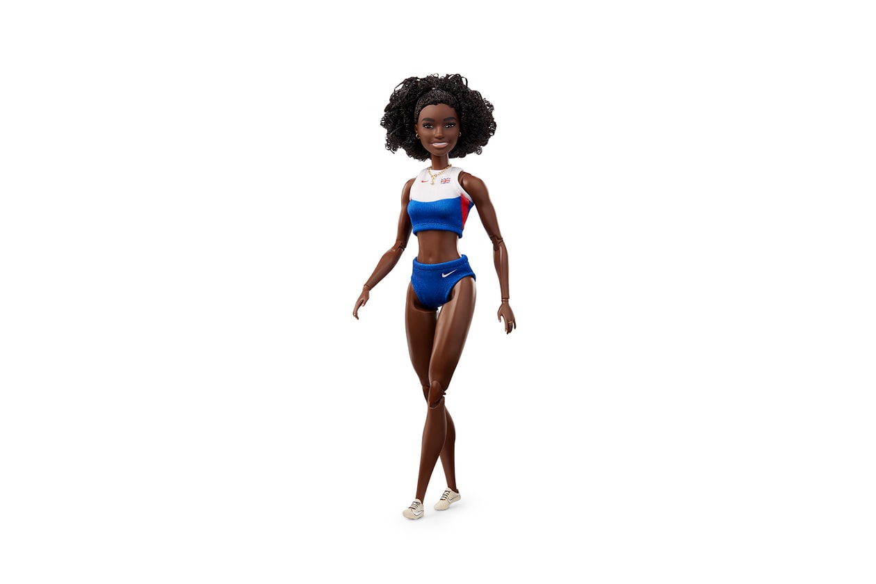 barbie dina asher smith shero doll international womens day dream gap project female empowerment athlete world champion