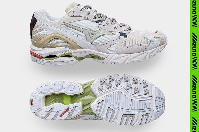 Best Spring Sneakers Wood Wood x Mizuno Wave Rider 10