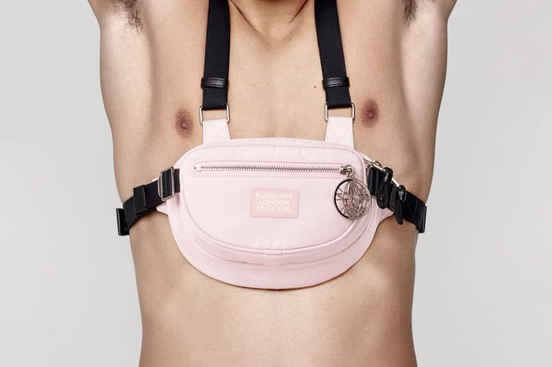 Burberry's Latest B Series Drop is A Pastel Pink Belt Bag