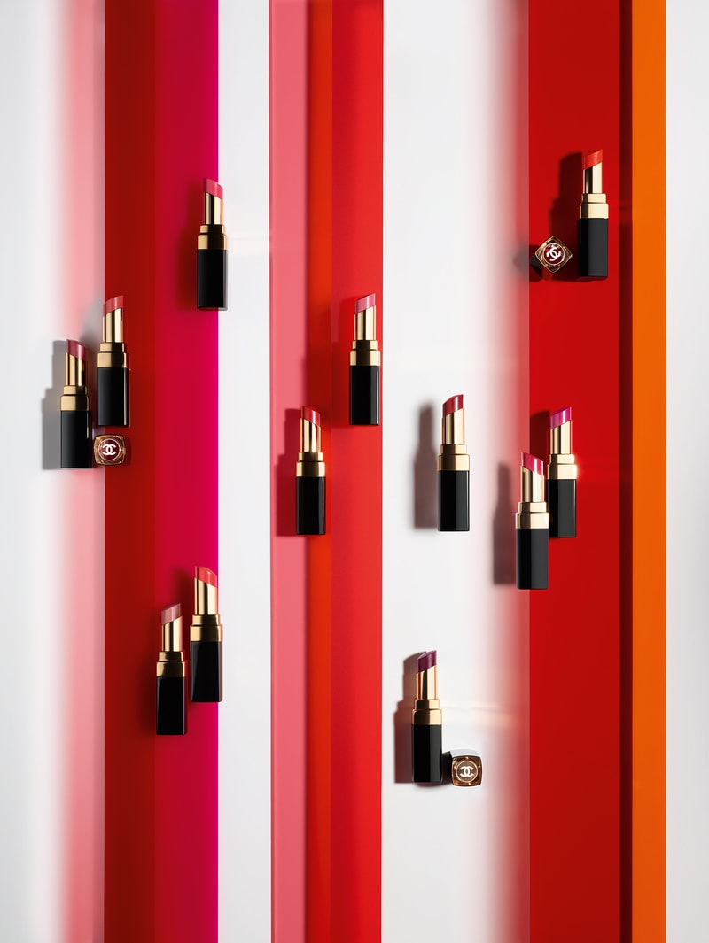 chanel rouge coco flash lipsticks nail polish makeup red brown pink purple nude 