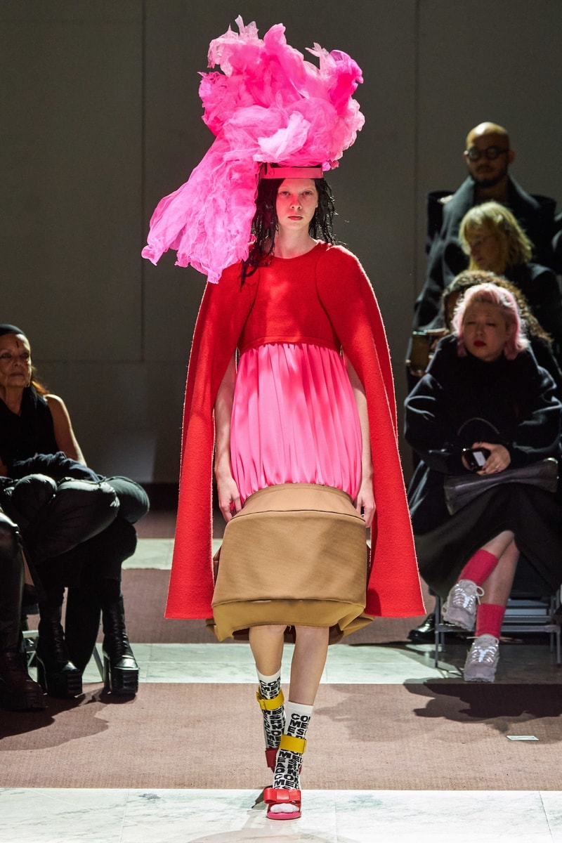 COMME des GARCONS Fall/Winter 2020 Collection Paris Fashion Week Runway Rei Kawakubo