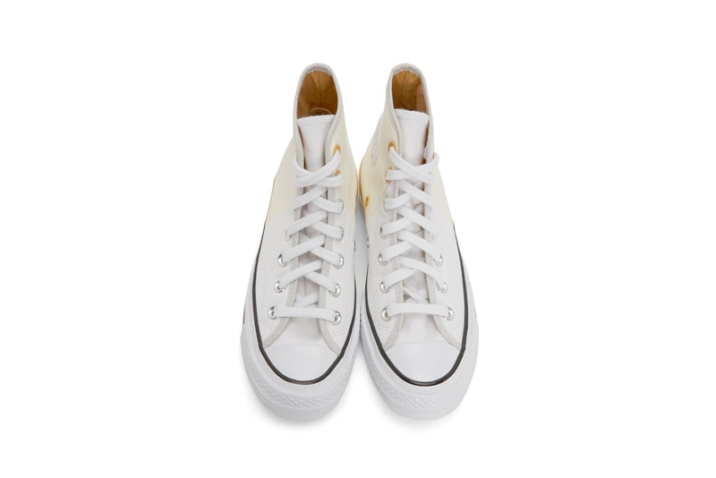 converse chuck 70 high sneakers reconstructed black off white shoes footwear sneakerhead yellow purple orange 