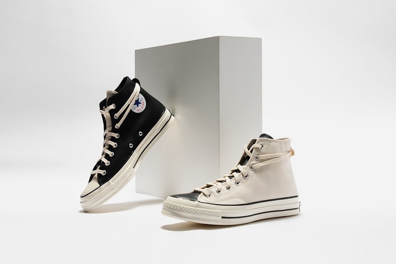 converse fear of god essentials collaboration chuck 70 sneakers black white shoes footwear sneakerhead jerry lorenzo