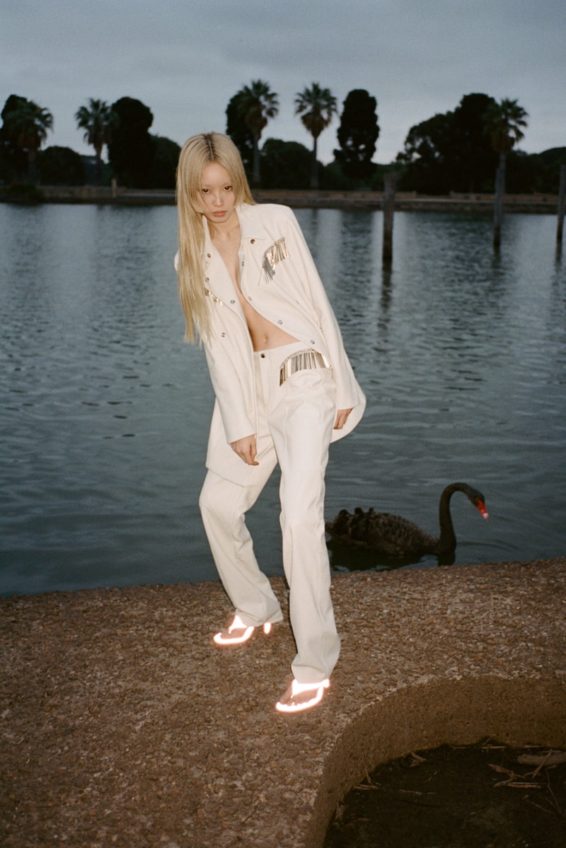 DAISY ZERO Collection Fashion Brand Australian Jacket Pant 01 White