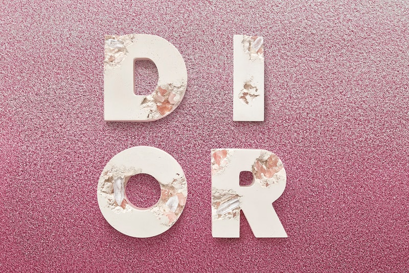 Daniel Arsham x Dior Future Relics Sculptures Letters