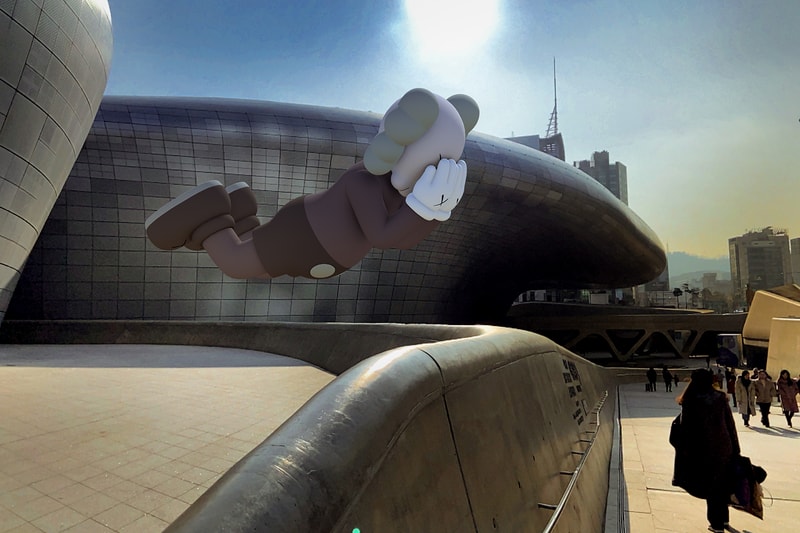 kaws companion brian donnelly acute art app collaboration expanded holiday augmented reality sculptures exhibition new york paris