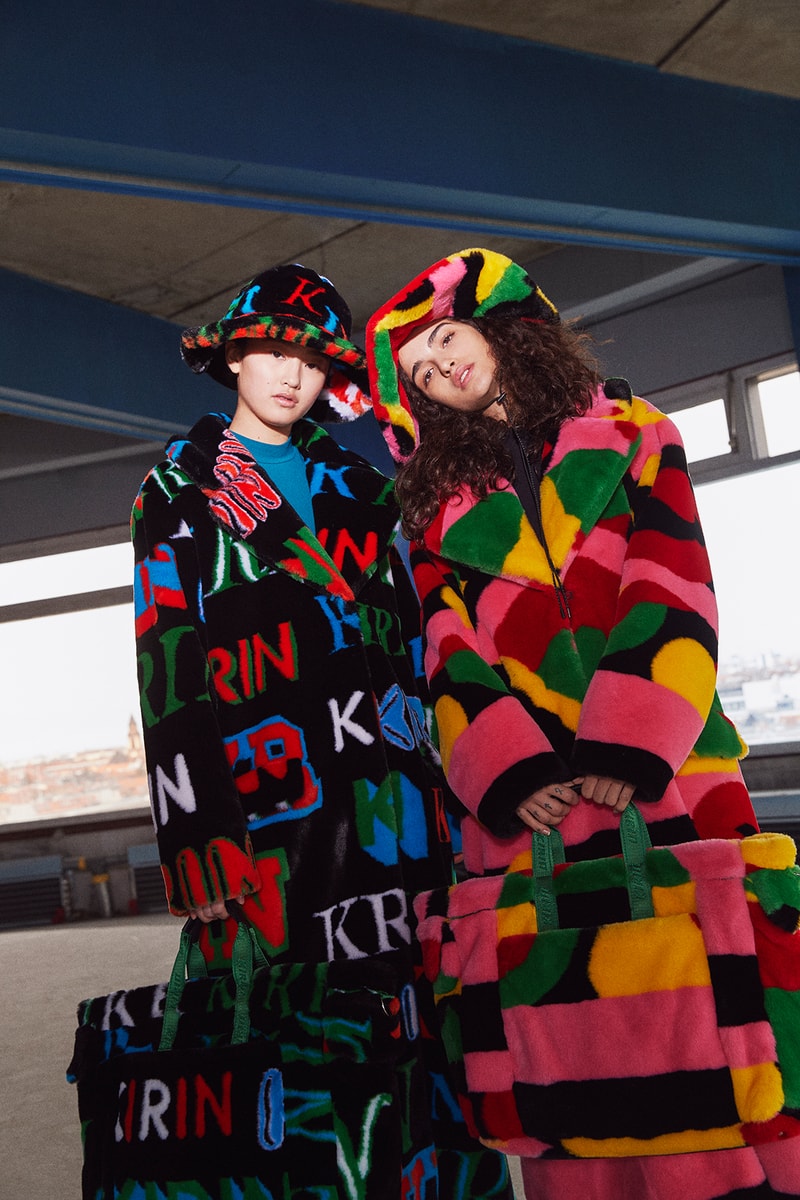 kirin peggy gou fall winter collection lookbook jackets coats blazers hats pants skirts bags 
