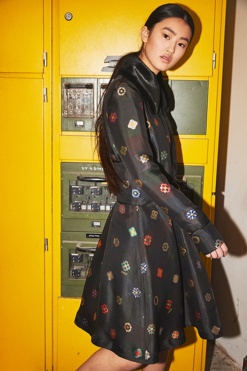 kirin peggy gou fall winter collection lookbook jackets coats blazers hats pants skirts bags 