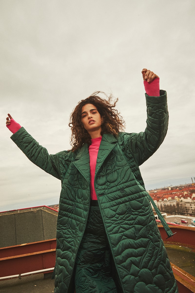 kirin peggy gou fall winter collection lookbook jackets coats blazers hats pants skirts bags 