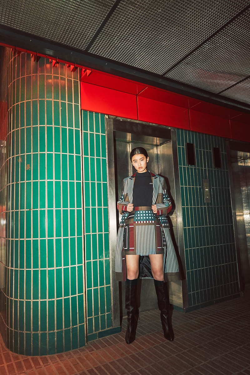 kirin peggy gou fall winter collection lookbook jackets coats blazers hats pants skirts bags 