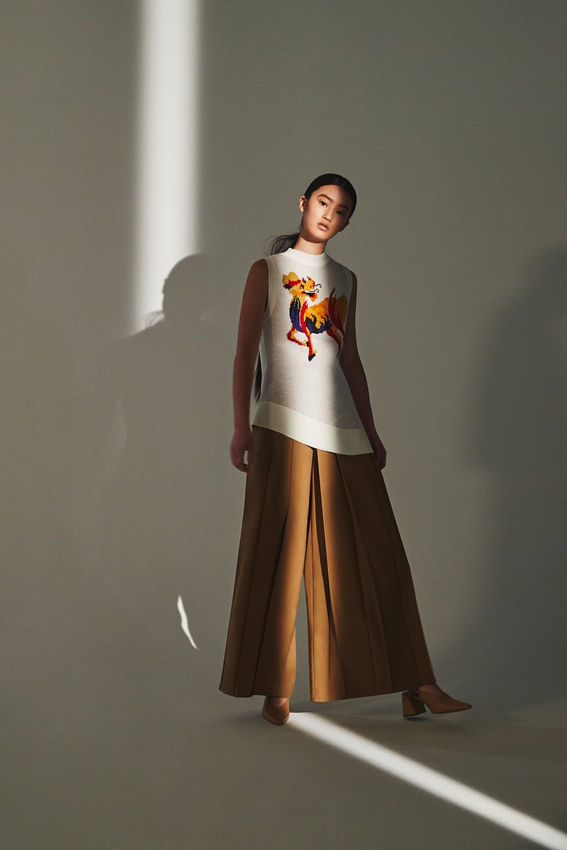 kirin peggy gou fall winter collection lookbook jackets coats blazers hats pants skirts bags 