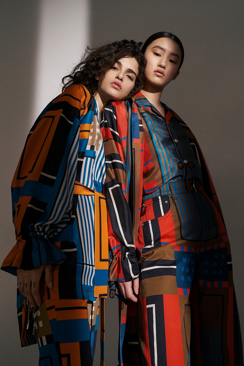 kirin peggy gou fall winter collection lookbook jackets coats blazers hats pants skirts bags 