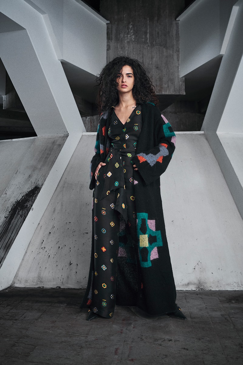 kirin peggy gou fall winter collection lookbook jackets coats blazers hats pants skirts bags 