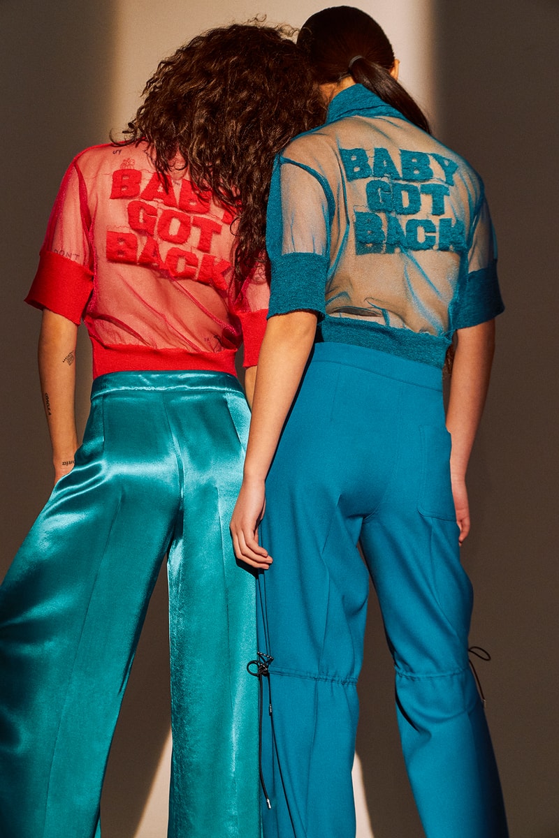 kirin peggy gou fall winter collection lookbook jackets coats blazers hats pants skirts bags 