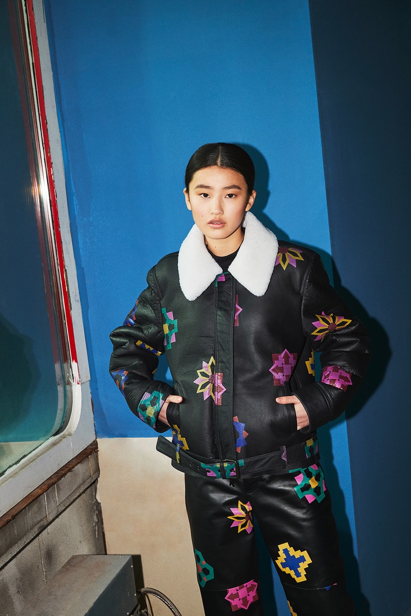 kirin peggy gou fall winter collection lookbook jackets coats blazers hats pants skirts bags 