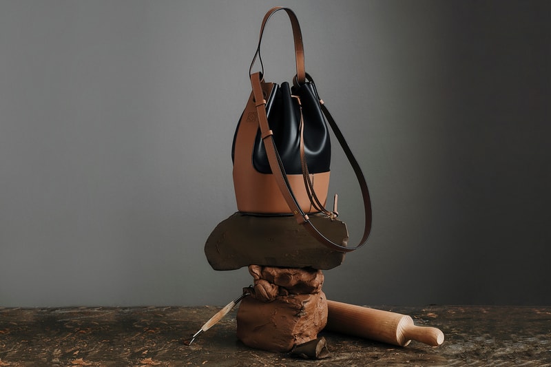 Loewe Balloon Bag SS20 Black Brown