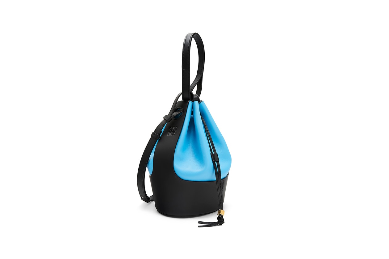 loewe multicolor Balloon Bag Black