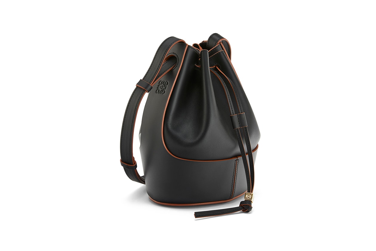 loewe multicolor Balloon Bag Black