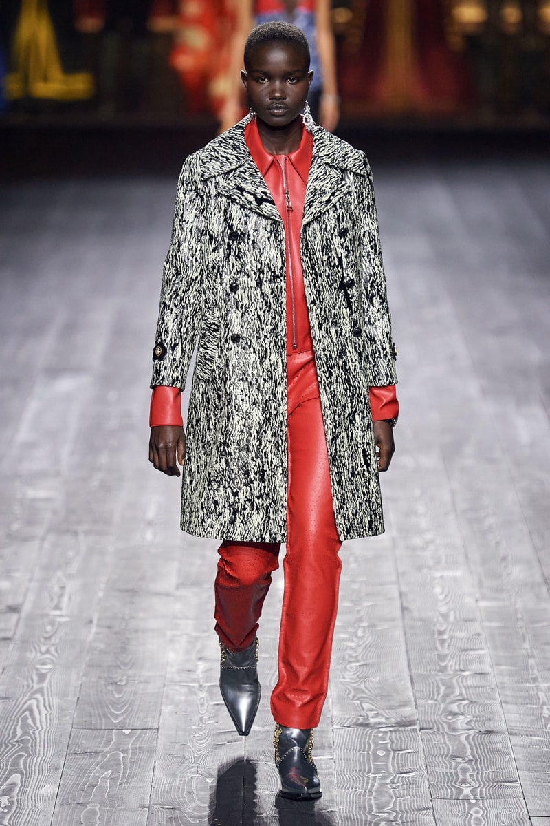 Louis Vuitton Fall/Winter Collection Runway Show Coat