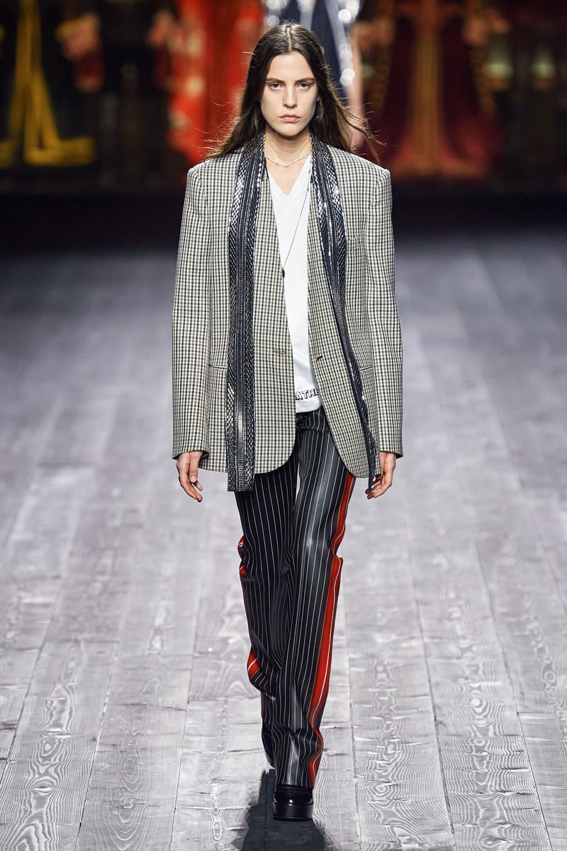 Louis Vuitton Fall/Winter Collection Runway Show Leather pants