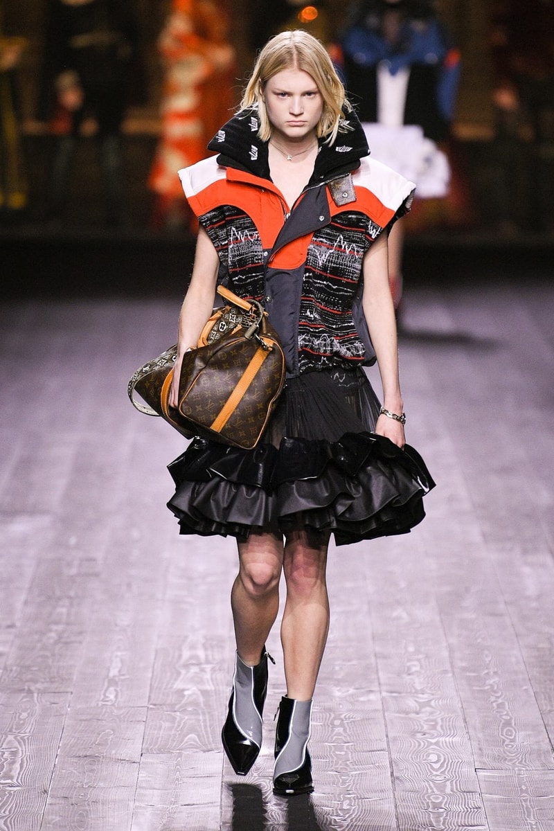 Louis Vuitton Fall/Winter Collection Runway Show Windbreaker Vest