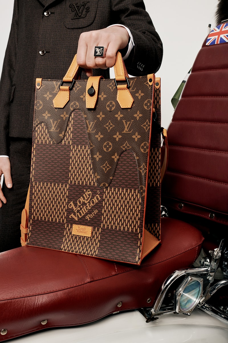 Louis Vuitton NIGO x Virgil Alboh LV2 Collection Lookbook Tote Bag