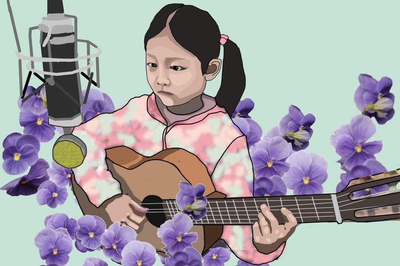 MiuMiu GuitarGirl is a Singing Social Media Star Video Viral 